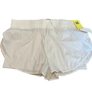 All in Motion Women's Light Beige Translucent Tulip Shorts - Size XXL - NWT